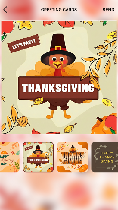 ThanksGiving Frames & Wishes Screenshot