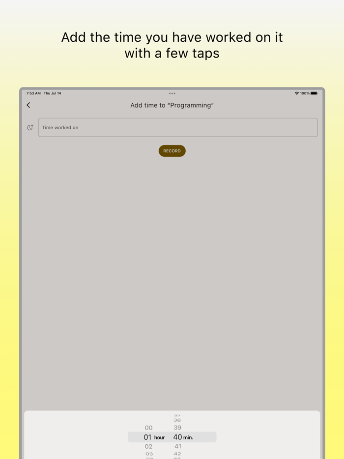 Mastery - Record of Experience
