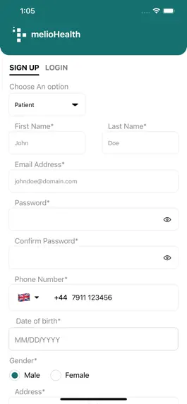 Game screenshot MelioHealth apk