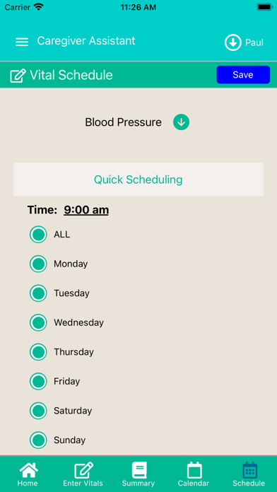 CA - Caregiver Assistant Screenshot