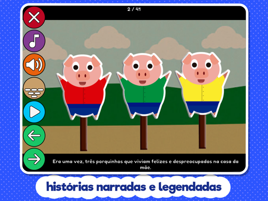 Screenshot #5 pour Meu Livro de Historinhas