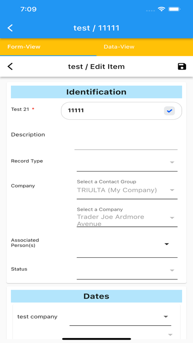 BizTraq Screenshot