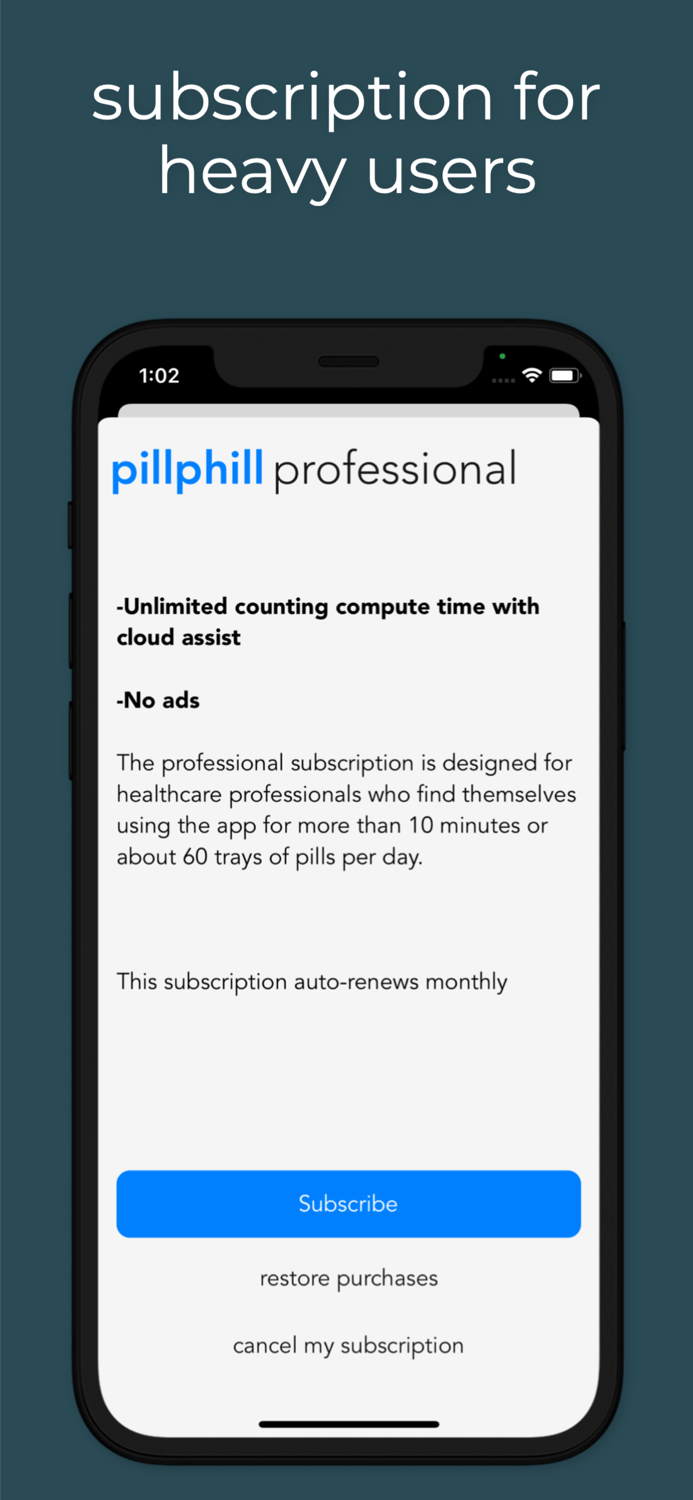 pillphill - pill counter