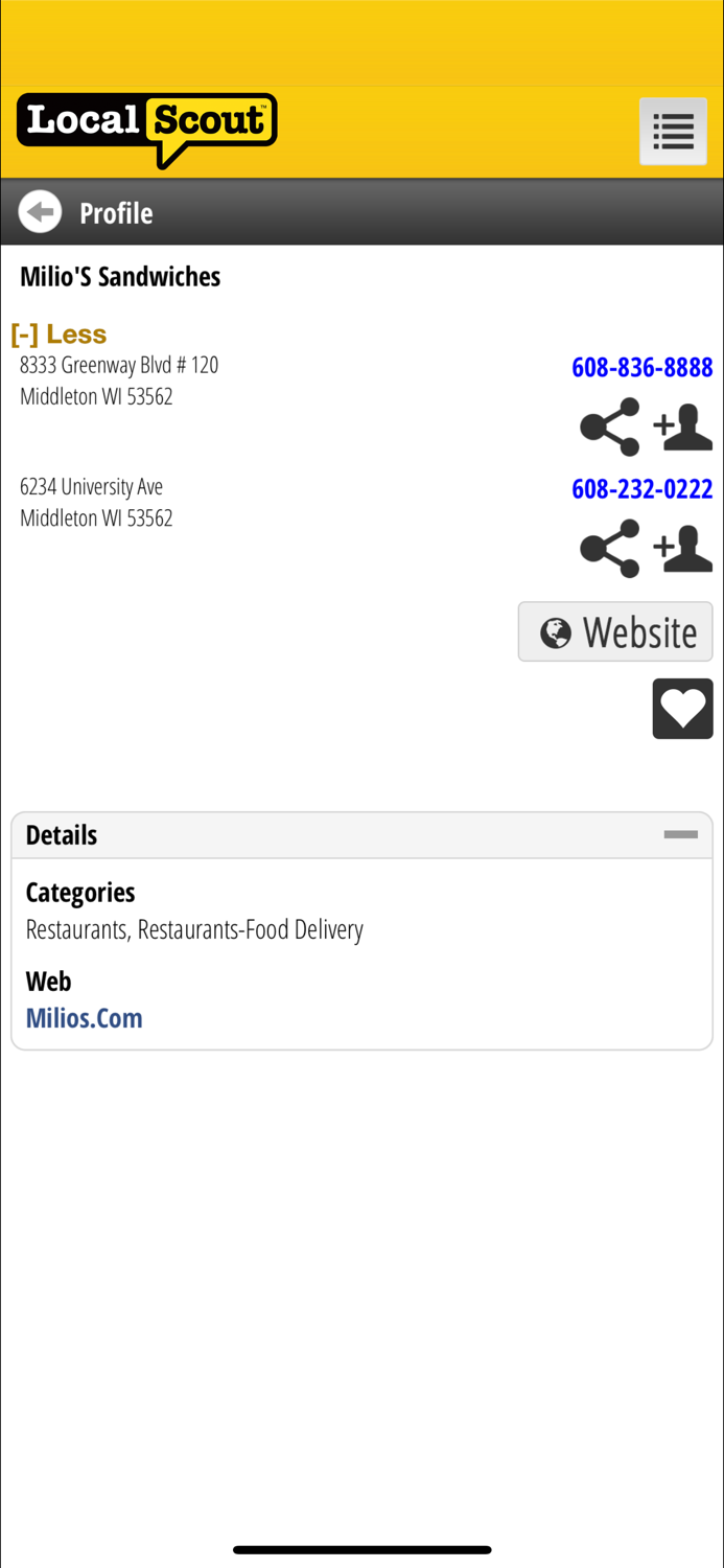 LocalScout Yellow Pages