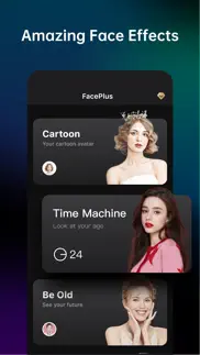 faceplus - face effects iphone screenshot 3