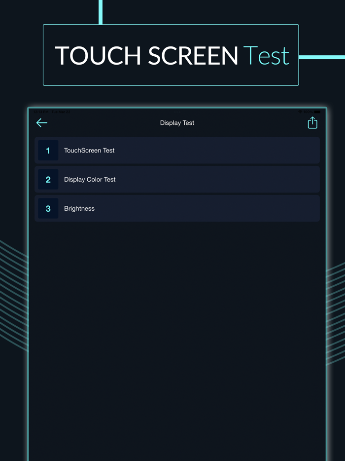 TouchScreen Test  Device Test