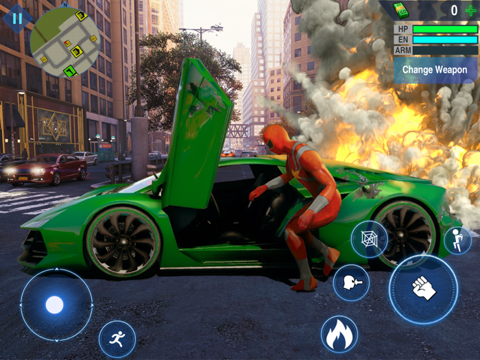 Super Rope Hero - Crime City