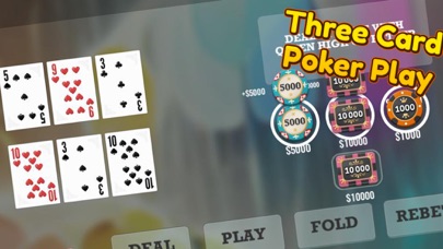 Three Card Poker PLAY Screenshot
