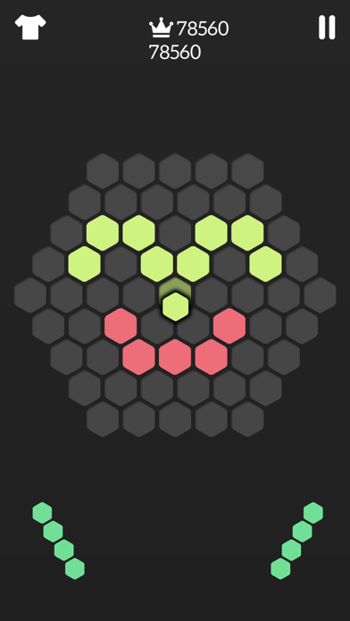 Hex Crush-Hexagon Puzzle Game Screenshot