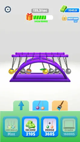 Game screenshot Newton's Cradle ASMR mod apk