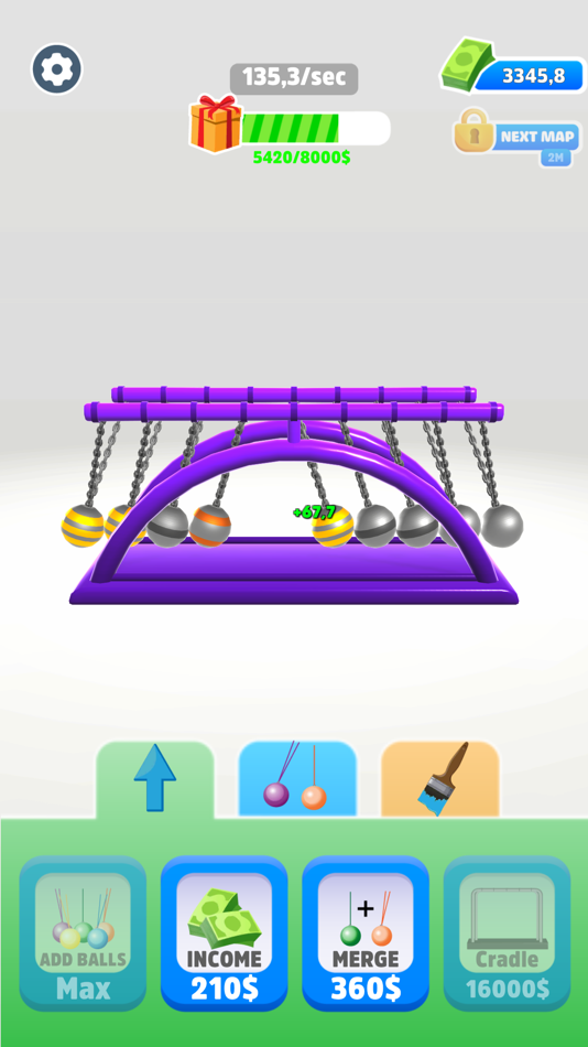 #1. Newton's Cradle ASMR (iOS) 来自: omer cetin