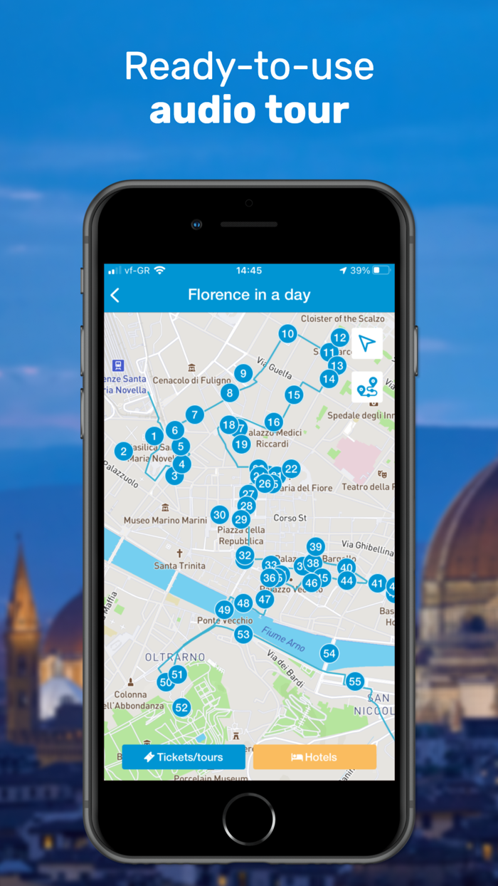 Florence Travel Guide and Map