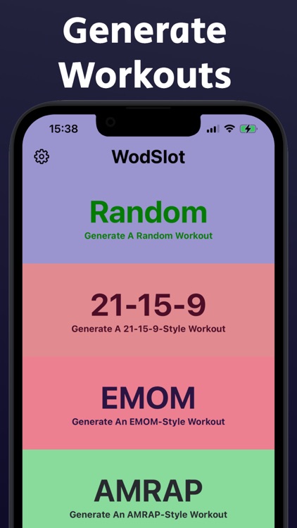 Dice WOD - The Workout Die