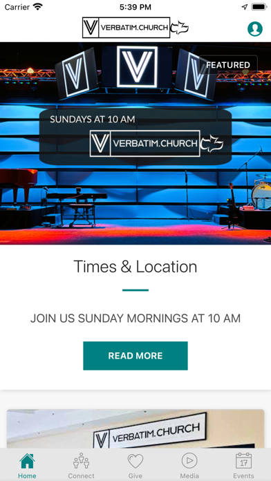 Verbatim Church Screenshot