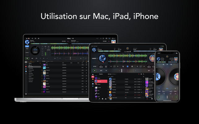 ‎djay - DJ App & AI Mixer Capture d'écran