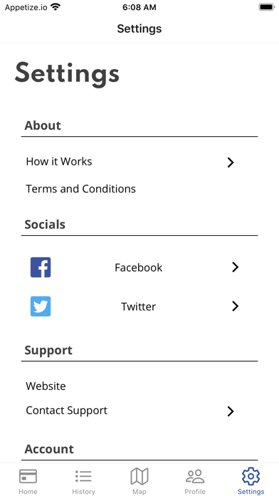 Centex Cashback Screenshot