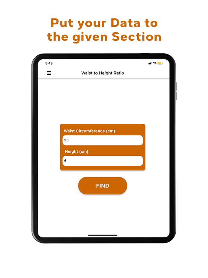 Waist To Height Ratio Calcul