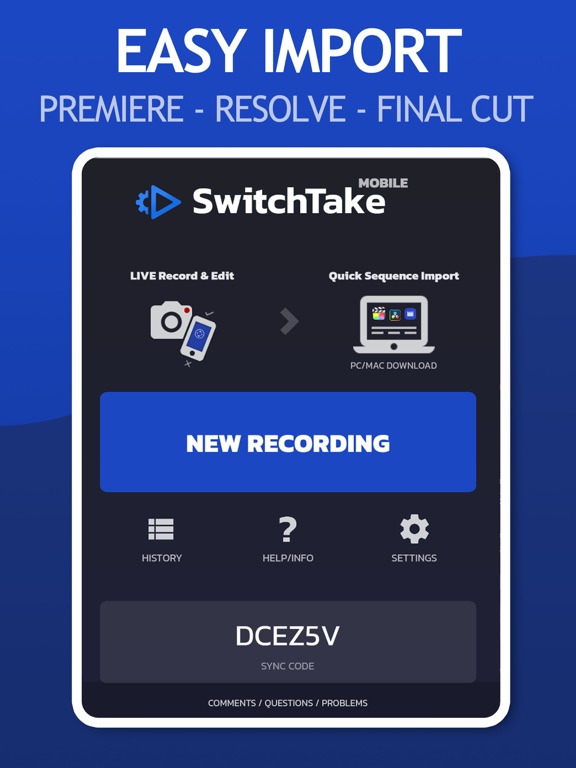 App screenshot