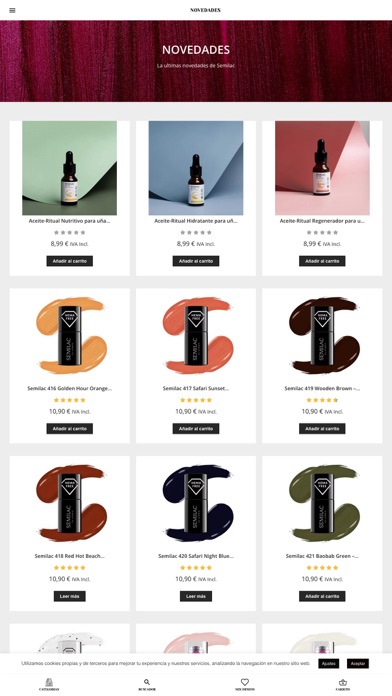 Semilac Beauty and Shop Screenshot