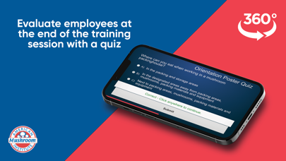 Screenshot 1 of Mushroom Packinghouse Training App
