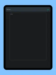 Minimal Notepad - MiNo ipad bilder 2