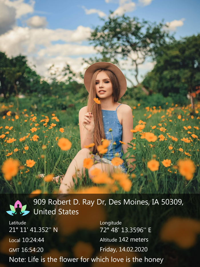 GPS camera Lite geotag photo