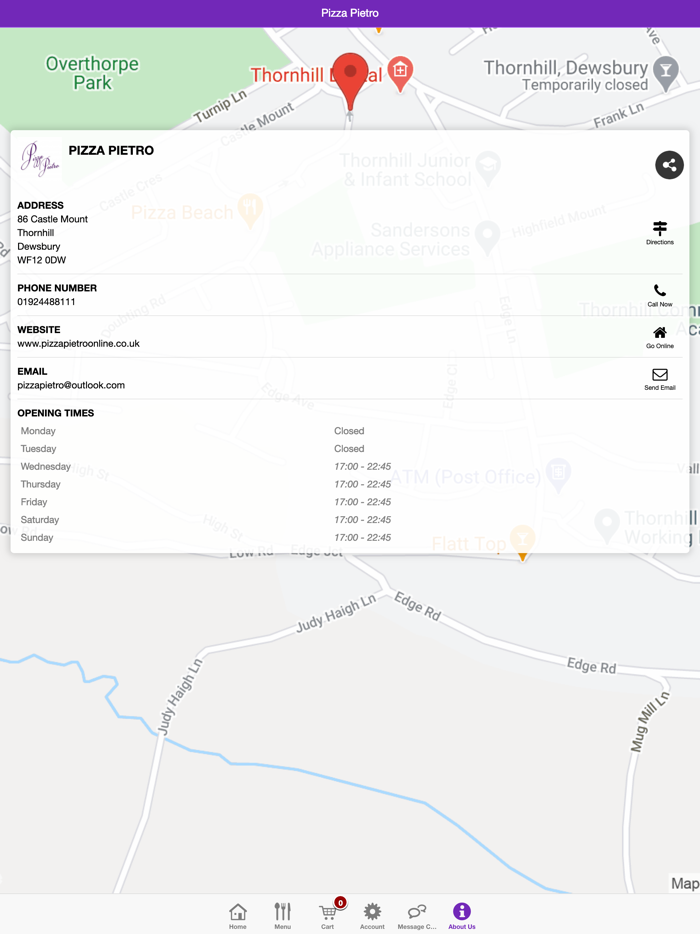 Pizza Pietro Thornhill