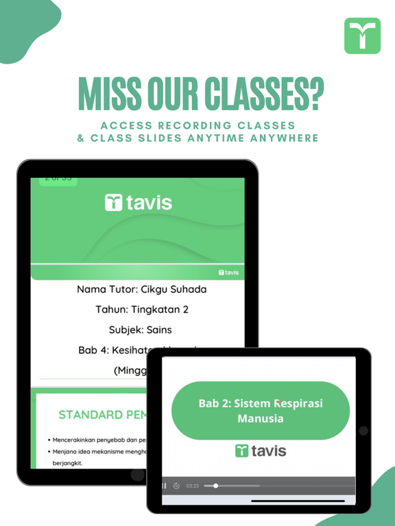 TAVIS iPad screenshot 3 - Education app