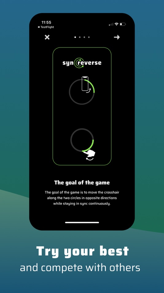 #4. SyncReverse - AR game (iOS) 由: VDMNSZK Kft