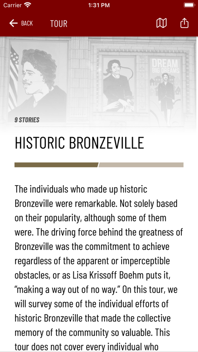 Milwaukee Bronzeville History Screenshot
