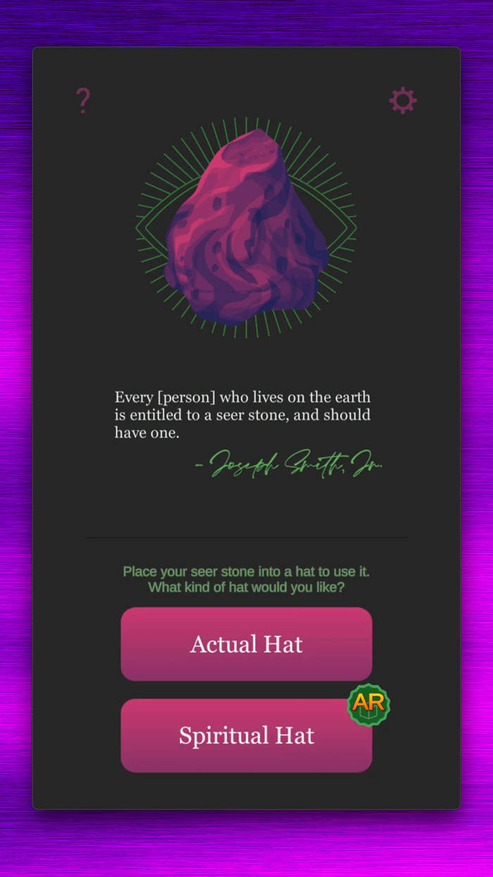 Seer Stone - Pocket Revelator