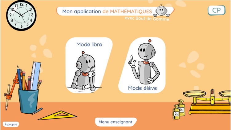 Mon appli de maths CP avec BDG