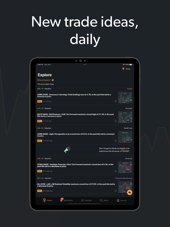 TOGGLE Informed Investing
