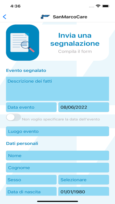 SanMarcoCare Screenshot