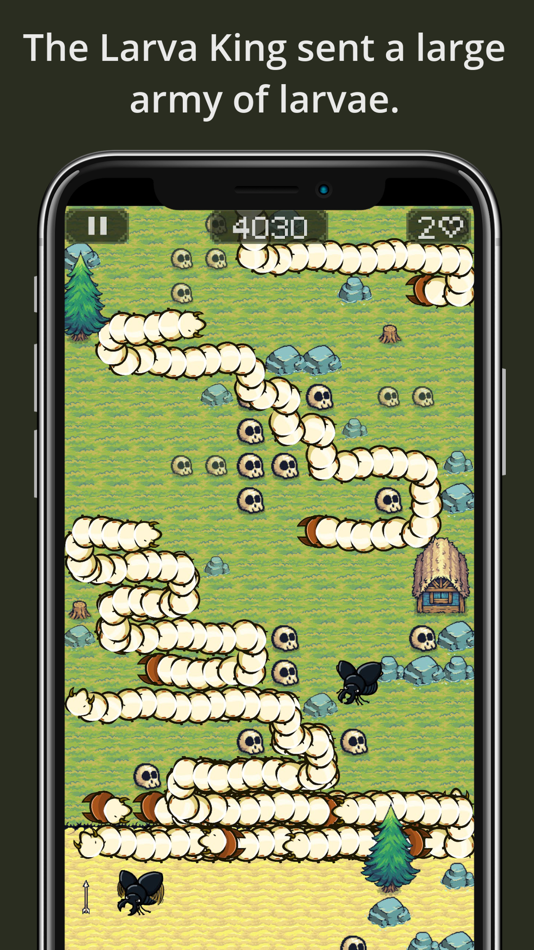 #2. Larva Attack: Defend Your Home (iOS) 由: Xiang Dong