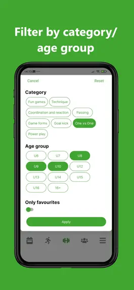 Game screenshot Footballtraining+ apk