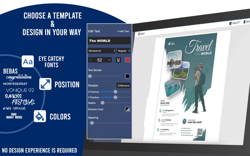 #2. Poster Maker , Flyer Designer (macOS) 作者: Haq Nawaz