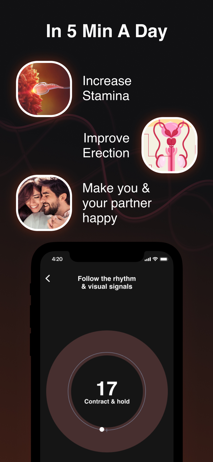 Kegel Exercises and Men Trainer