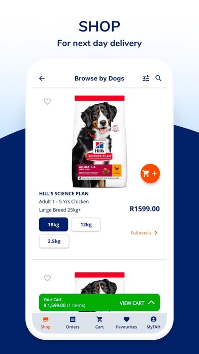 TAH Animal Hospital & Vetshop Screenshot