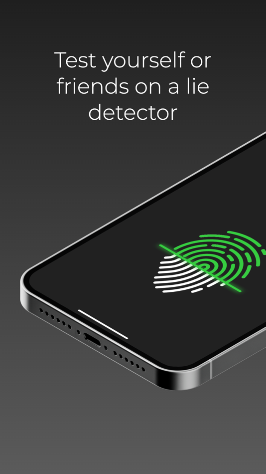 #1. Lie Detector Test - Polygraph (iOS) Podle: Daniel Chernyshev