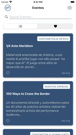 Game screenshot Festival de Cine Guanajuato apk