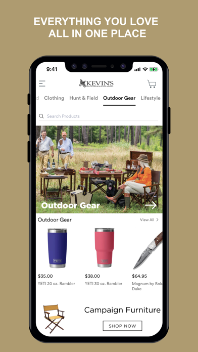 Kevin's Catalog Screenshot