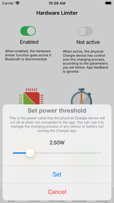 Chargie - phone charge limiter Screenshot