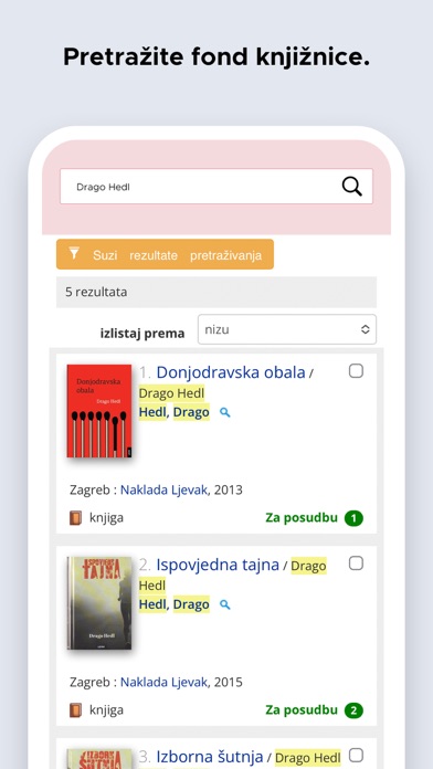 Gradska knjižnica Samobor Screenshot