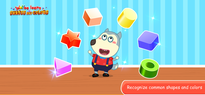 Wolfoo Learn Shapes and Colors