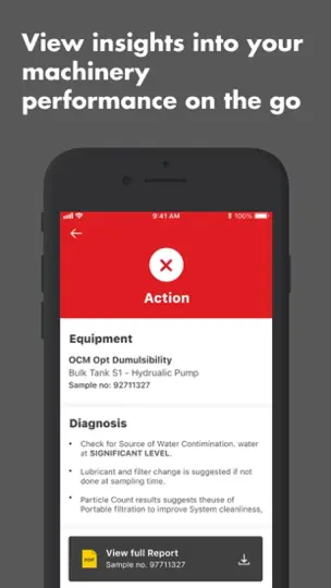 Oil Sample Analysis iPhone Screenshot 4