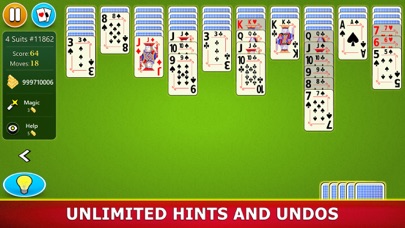 Spider Solitaire Mobile Screenshot