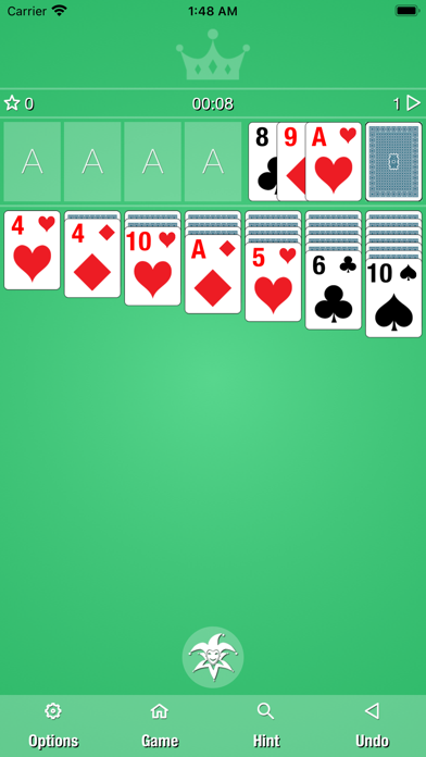 Simple Classic Solitaire Screenshot