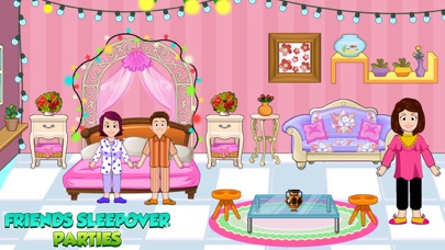 My friend’s town pajama party Screenshot