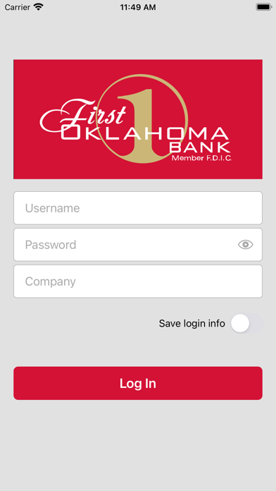 FOB Commercial Deposit Screenshot